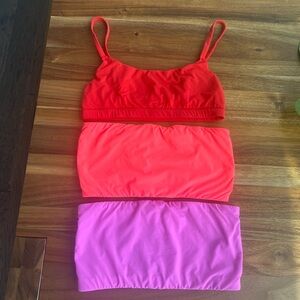 SKIMS Set - Fits Everybody Bandeau Bra (2) & Scoop Bralette (1) Size Small